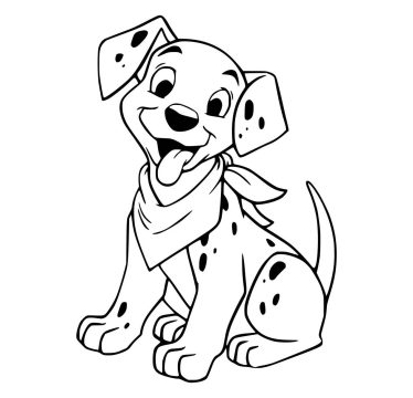 Desenho De Rolly Preparado Para O almoço Para Colorir