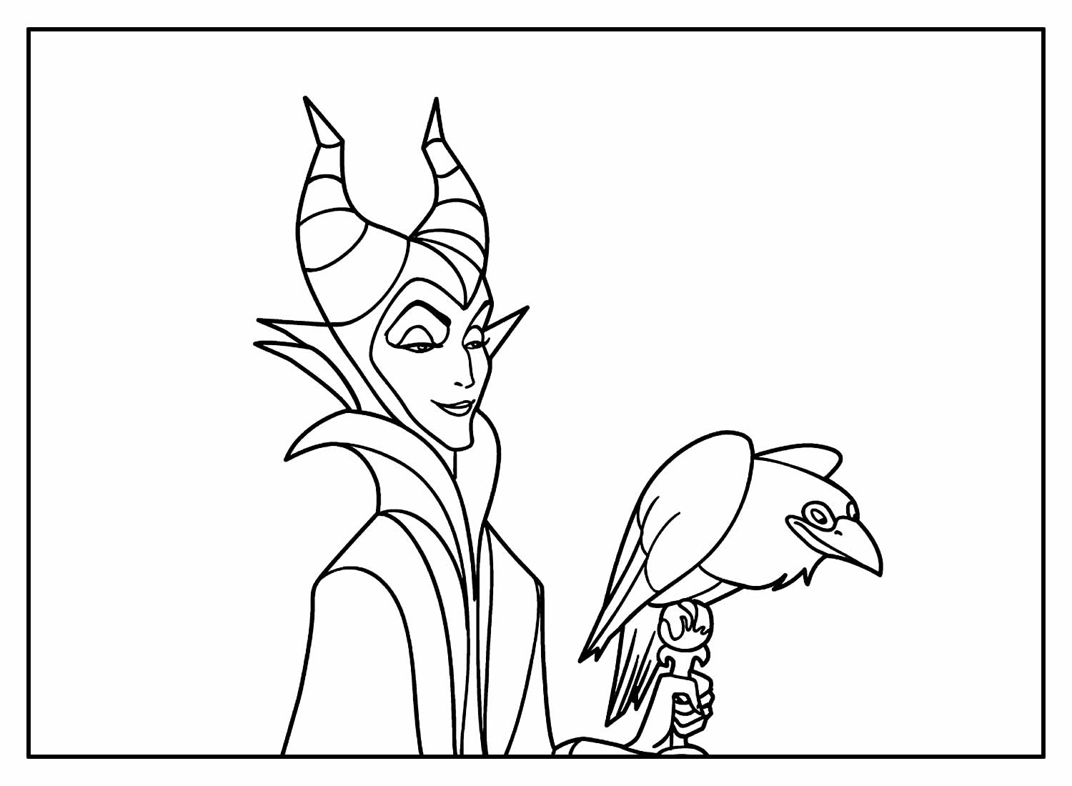 Desenho de a Bela Adormecida Imprimivel Pdf para Imprimir
