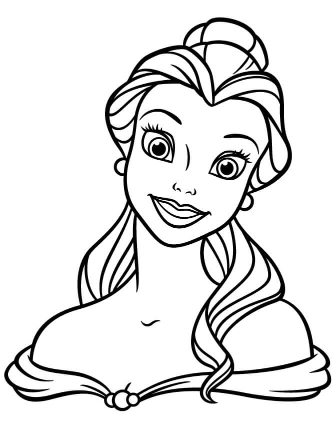 Desenho Linda Princesa Aurora para Colorir Grátis