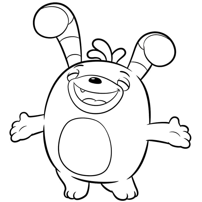 Desenho de Bozzly para Colorir