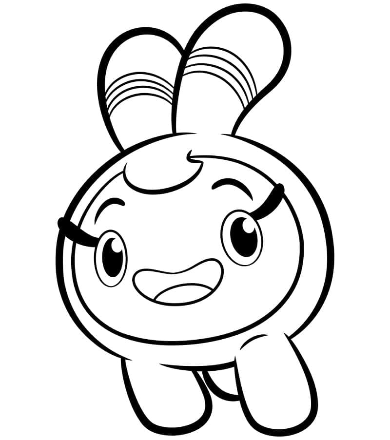 Desenho de Squeaky Peeper Lã para Colorir