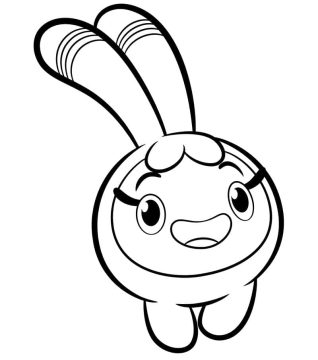 Desenho De Squeaky Peeper Re Para Colorir
