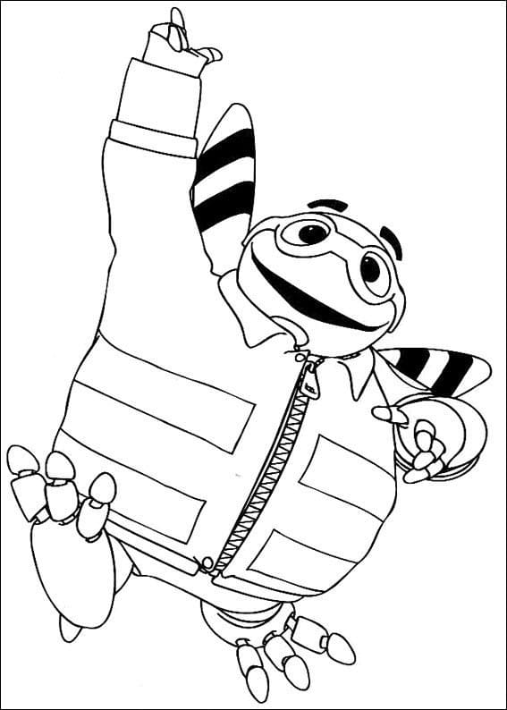 Desenhos de Adibou para Colorir