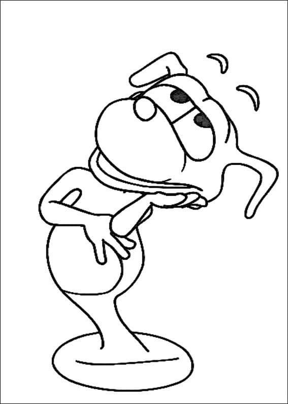 Desenho Imprimivel de Adiboo para Colorir