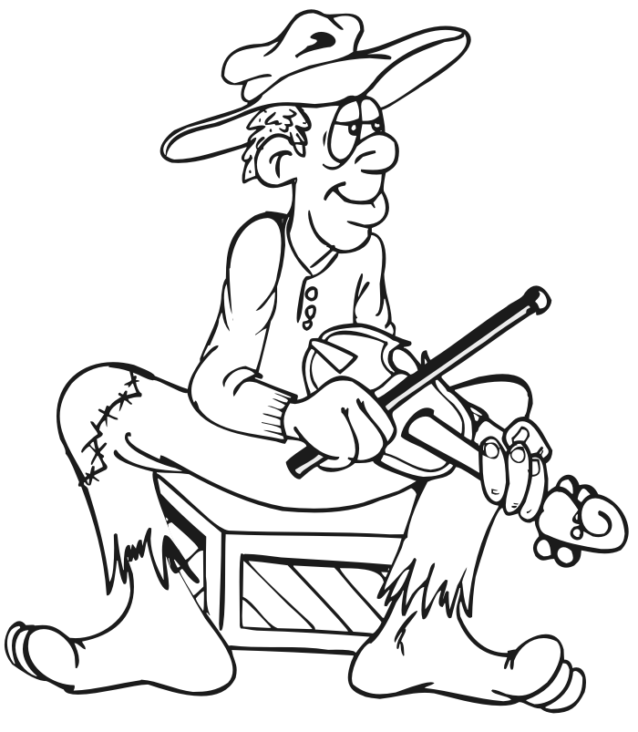 Desenhos de Agricultura e Pecuária para Colorir