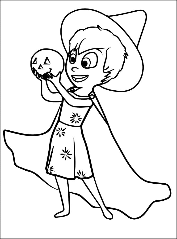 Desenho de Alegria para Crianças para Colorir