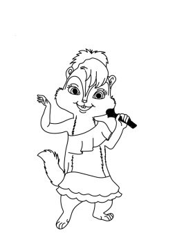 Desenho Da Esquilete Jeanette Miller Para Colorir De graça
