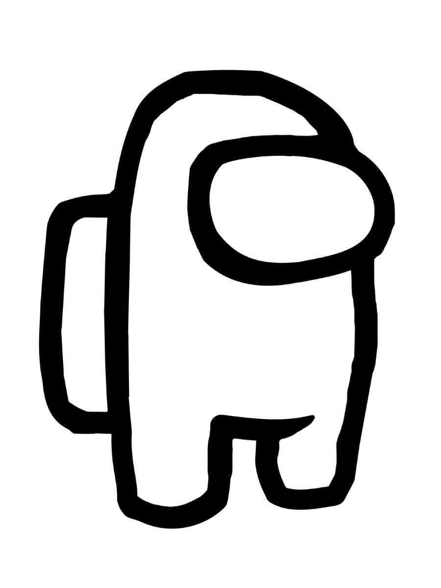 Desenho de Among Us para Colorir