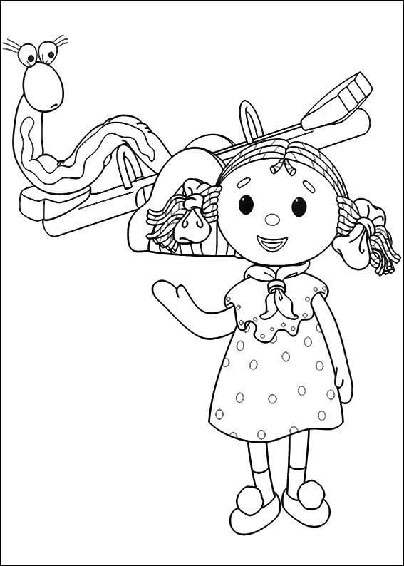 Desenho Looby Loo 1 para Colorir
