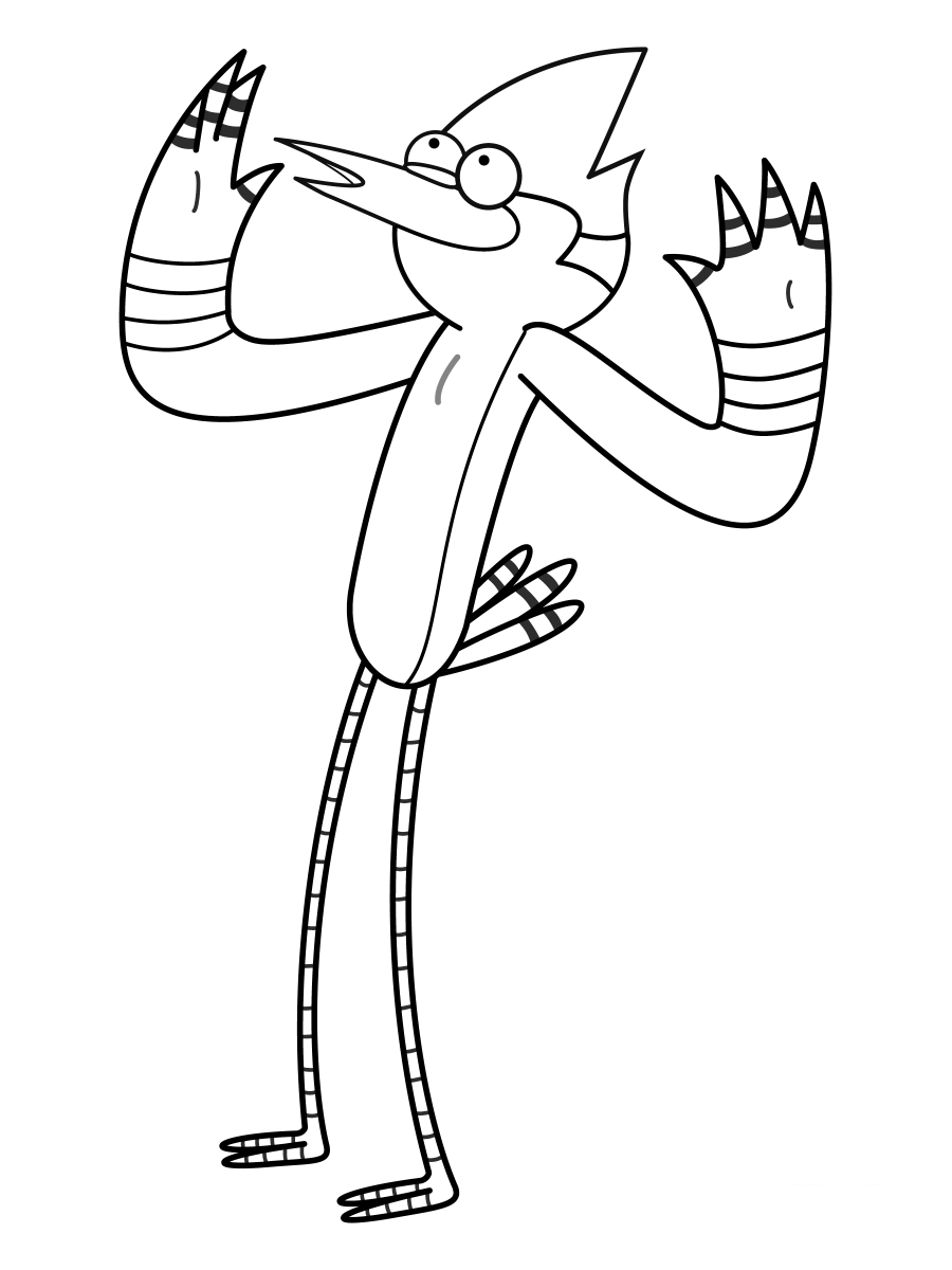 Desenho de Apenas um Show para Imprimir e Colorir