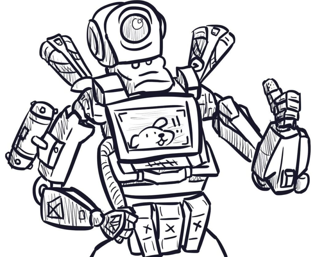 Desenho de Pathfinder para Colorir