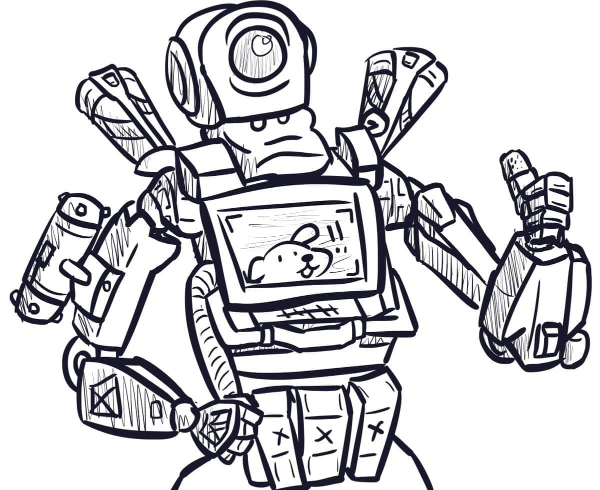 Desenho de Pathfinder para Colorir