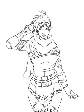 Desenho de Wraith para Colorir