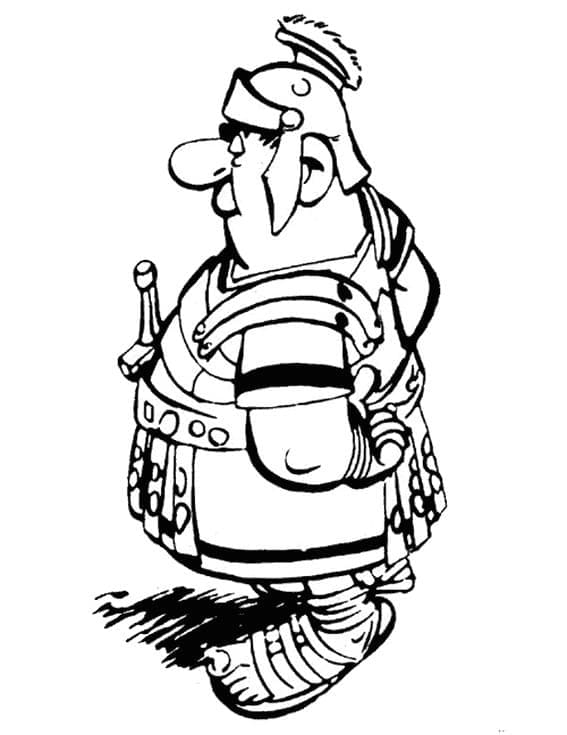 Desenho de Asterix para Imprimir em Pdf