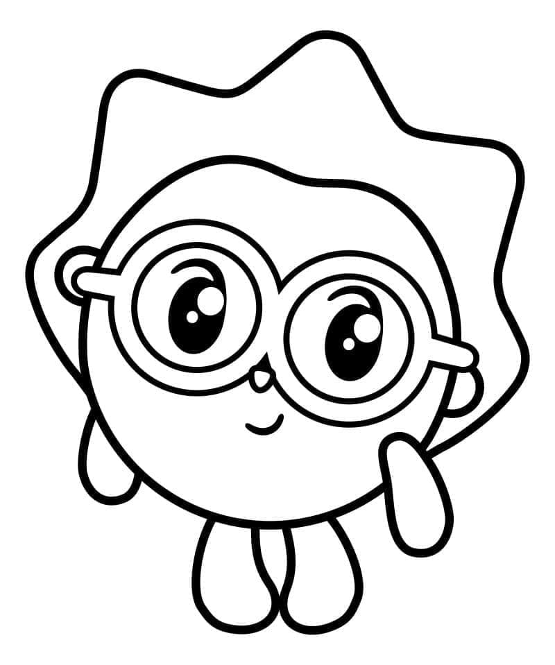 Baby Riki para Colorir e Imprimir