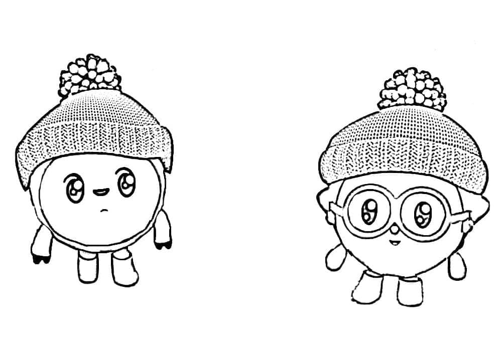 Desenho de Baby Riki Grátis para Crianças para Colorir