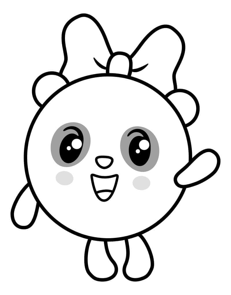 Imagens de Baby Riki para Colorir