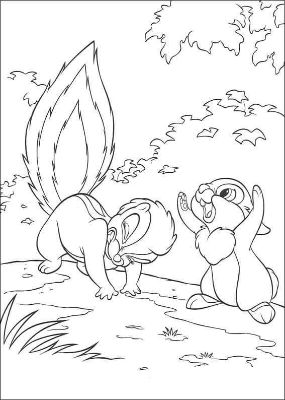Desenhos de Bambi para Colorir