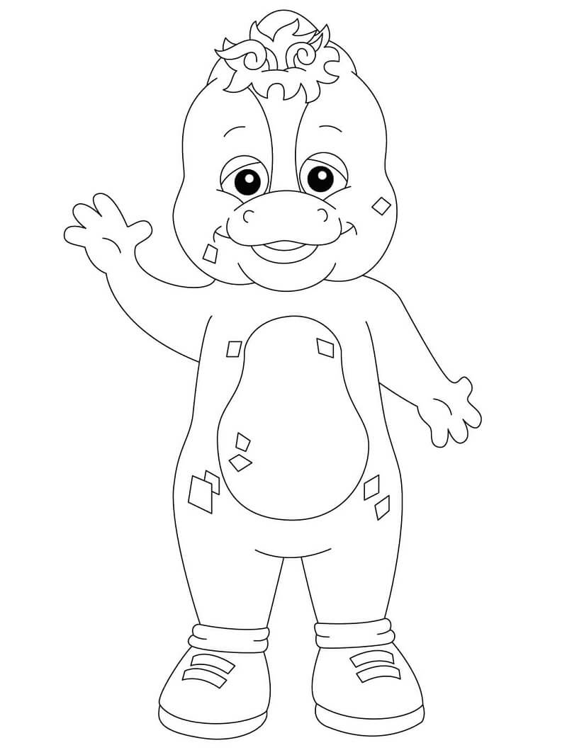 Desenho de Riff para Colorir