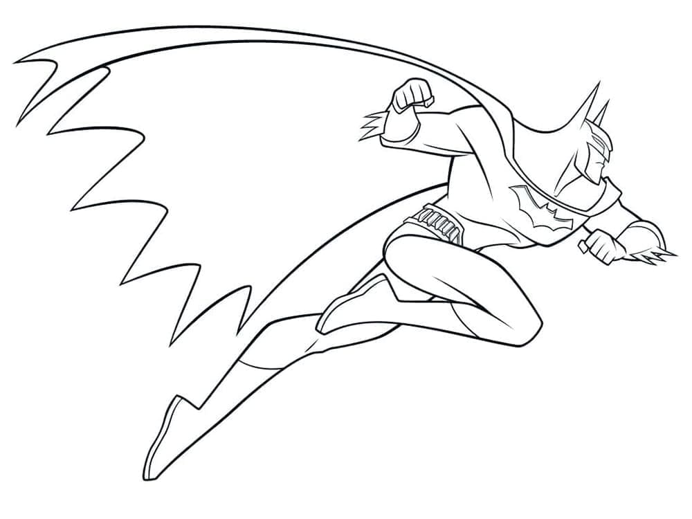 Desenhos de Batman Grátis para Colorir