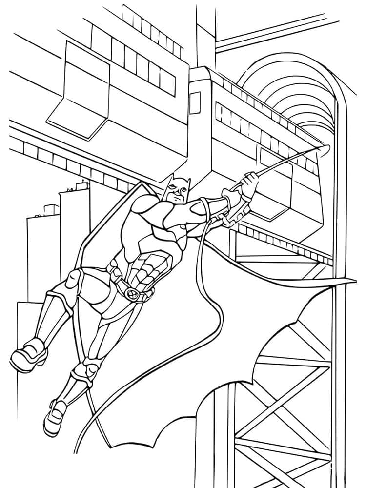 Desenhos de Batman para Crianças para Colorir