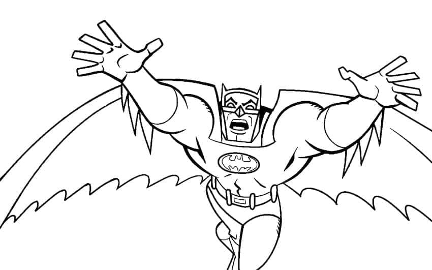 Desenhos de Batman de Dc para Colorir