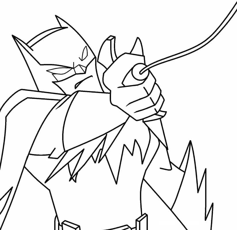 Desenhos de Batman de Desenho Animado para Colorir