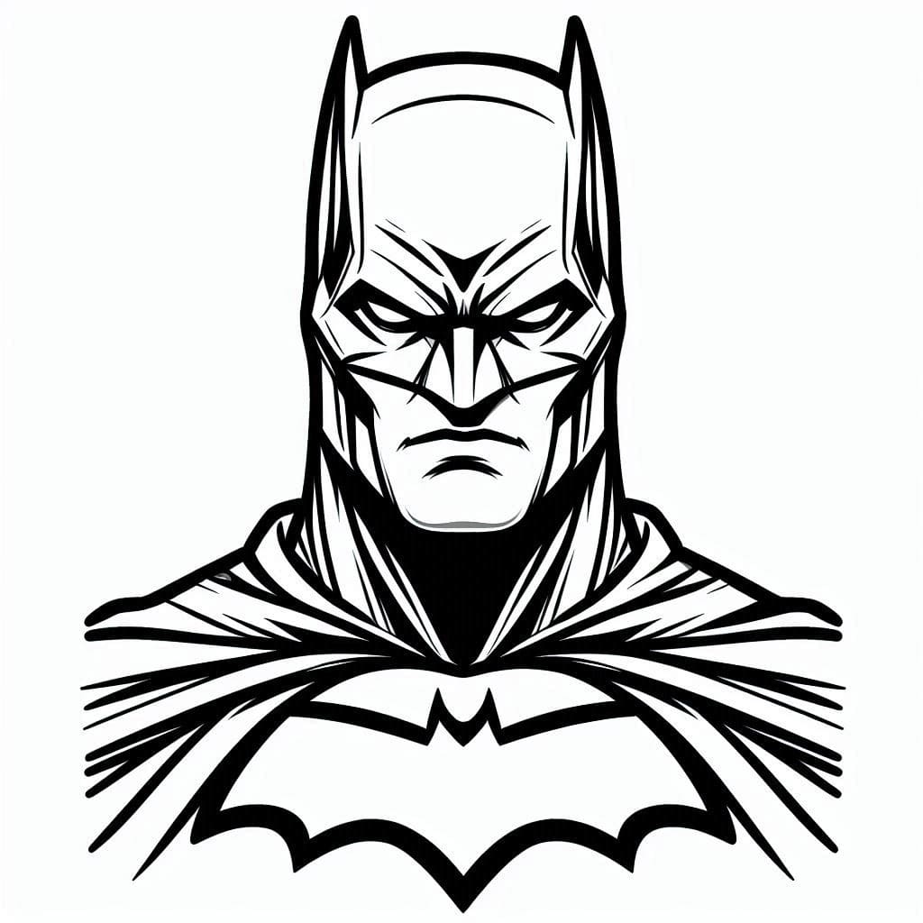 Desenhos de Batman e Legal para Colorir