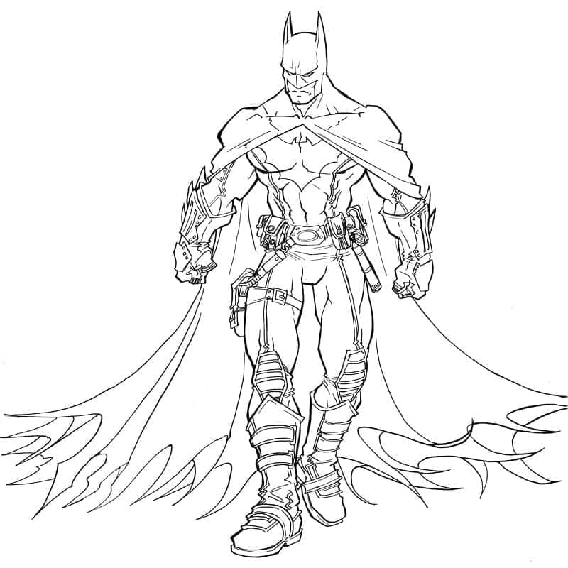 Desenhos de Dc Batman para Colorir