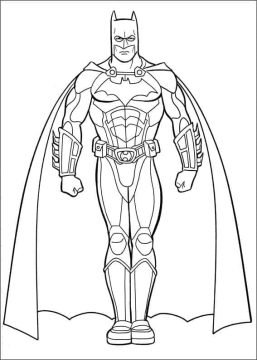 Desenhos de herói Batman para Colorir