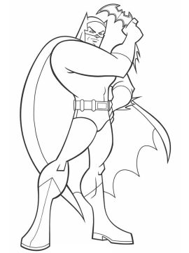 Desenhos de Super herói Batman para Colorir
