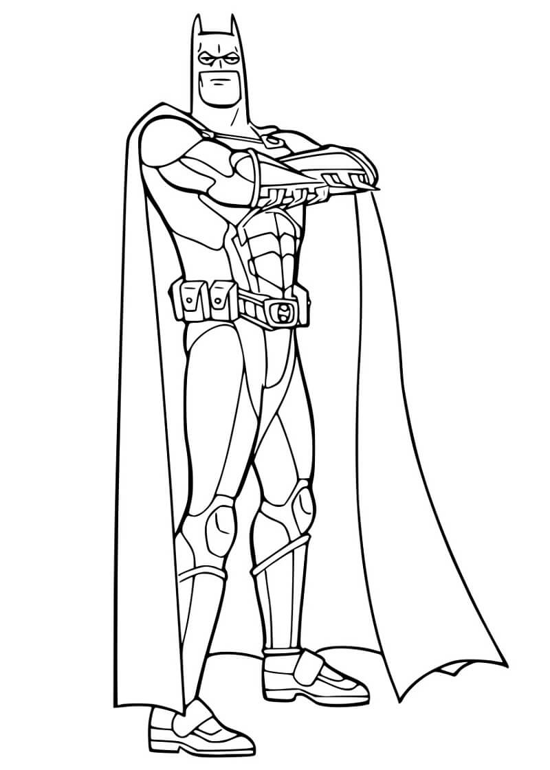 Desenho Batman Legal para Colorir
