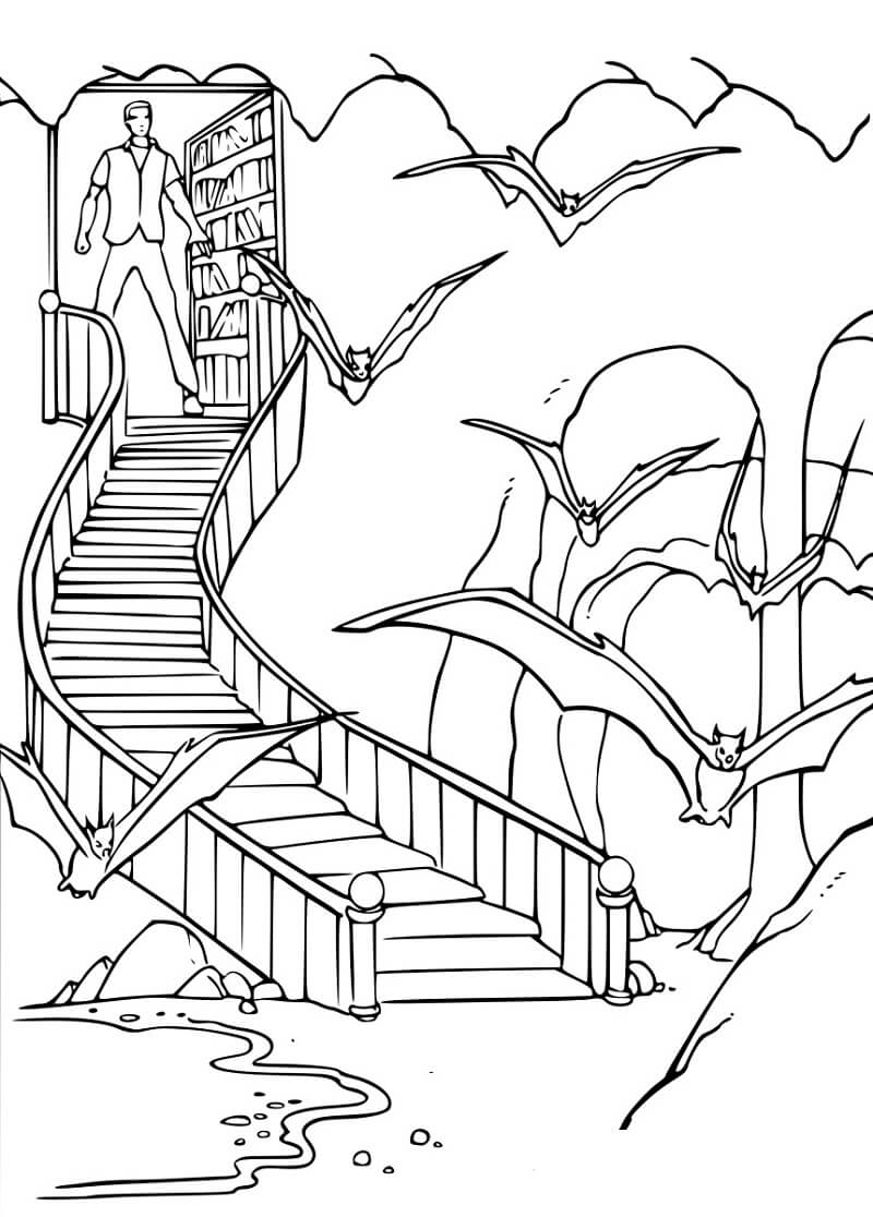 Desenho de Batman de Ação para Pintar Pdf Tinta Guache