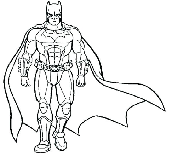 Desenho de Batman Legal para Colorir Baixar Lápis de Cor