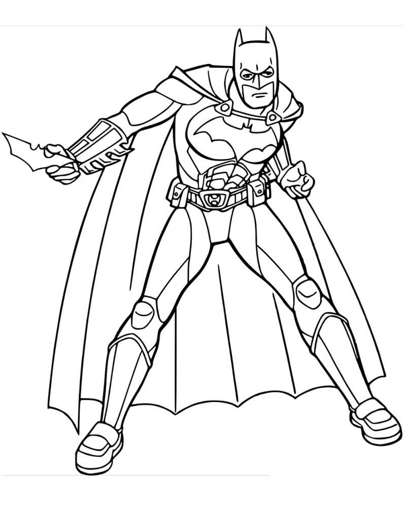 Desenho de Batman Legal para Imprimir Grátis Download