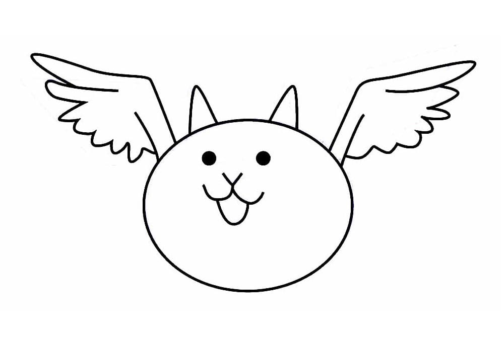 Desenho de Battle Kitty em Pdf para Colorir