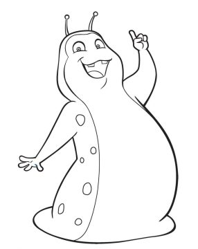Desenho de Walter de Beat Bugs para Colorir
