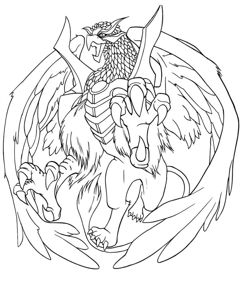 Desenho de Beyblade para Imprimir Pdf