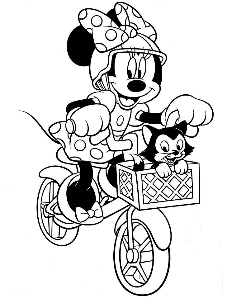 Desenhos de Bicicleta para Colorir