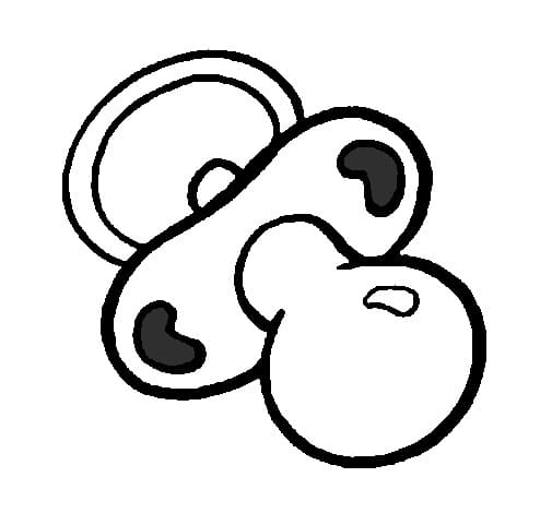 Desenhar Desenho de Bico para Colorir e Pintar