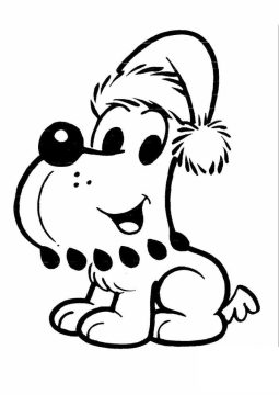Desenho Bidu de Turma da Mônica para Colorir
