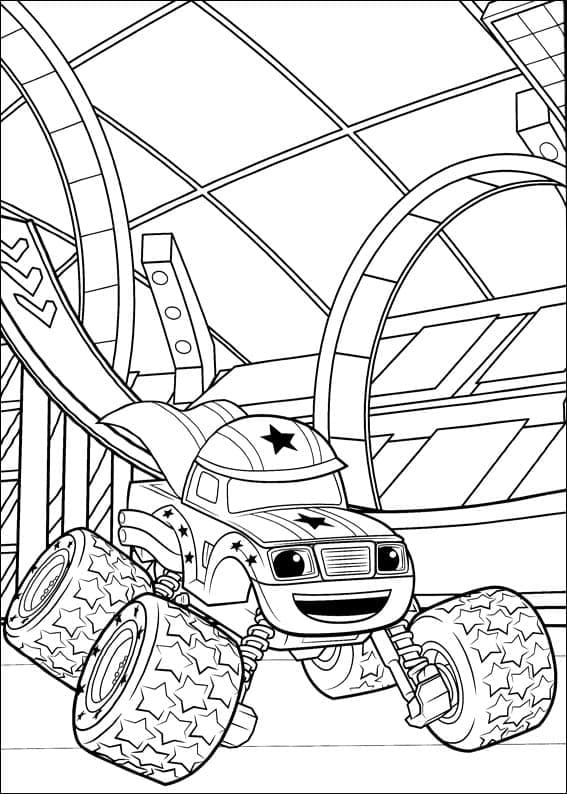 Desenho de Darington Imprimivel para Colorir