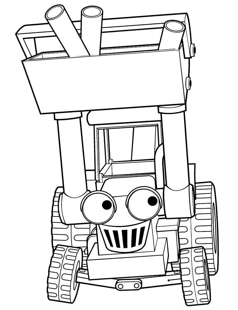 Desenho de Bob o Construtor para Crianças para Colorir