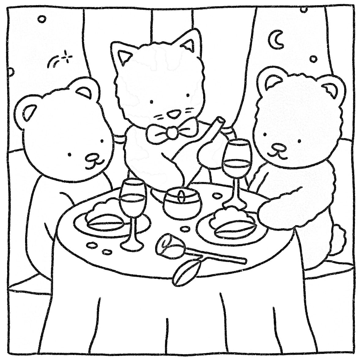 Desenho de Jantar do Bobbie Goods