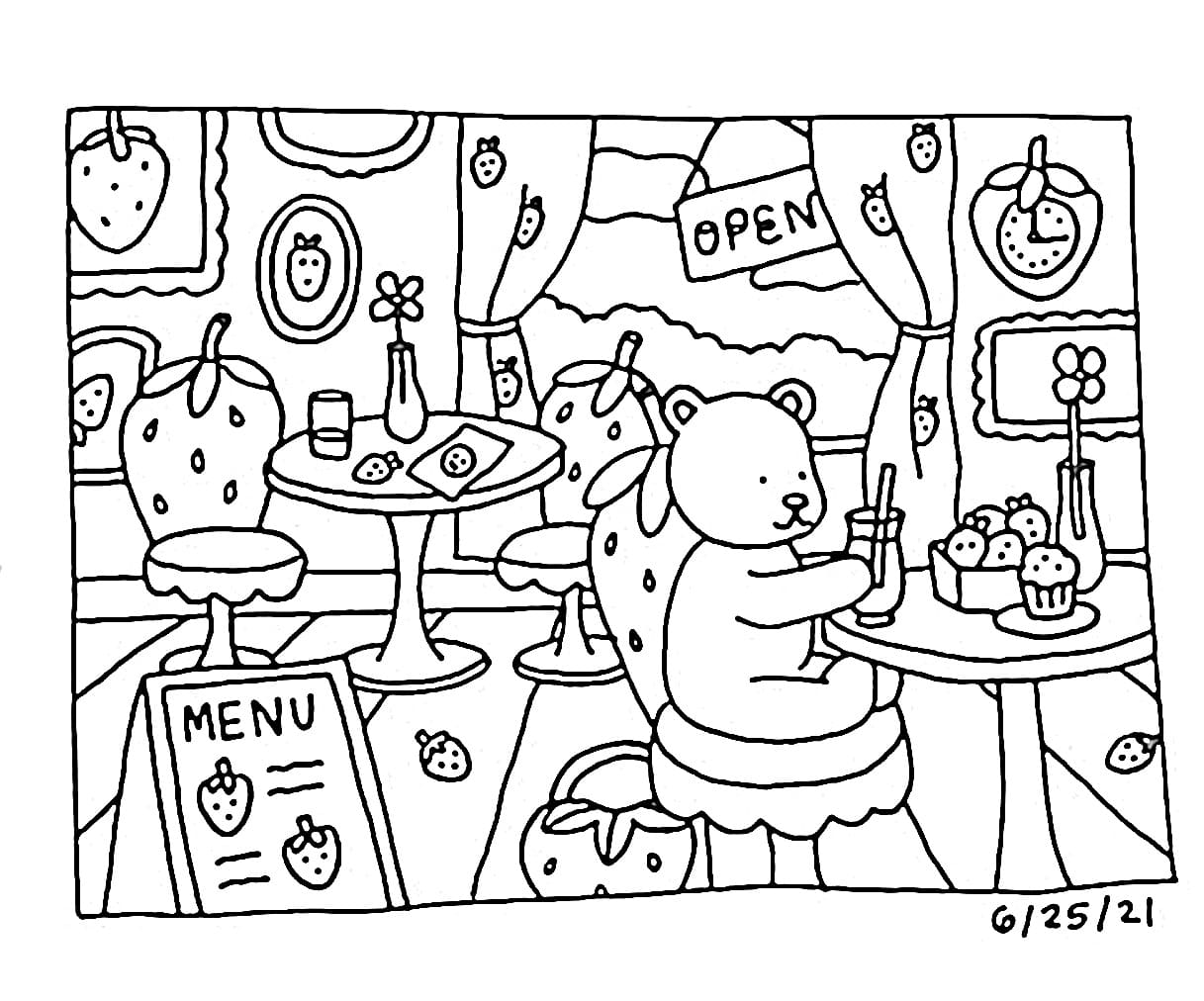 Desenho do Bobbie Goods Infantil para Colorir
