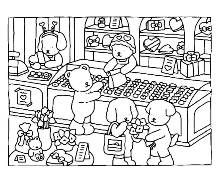 Ilustração Realista de Bobbie Goods para Imprimir