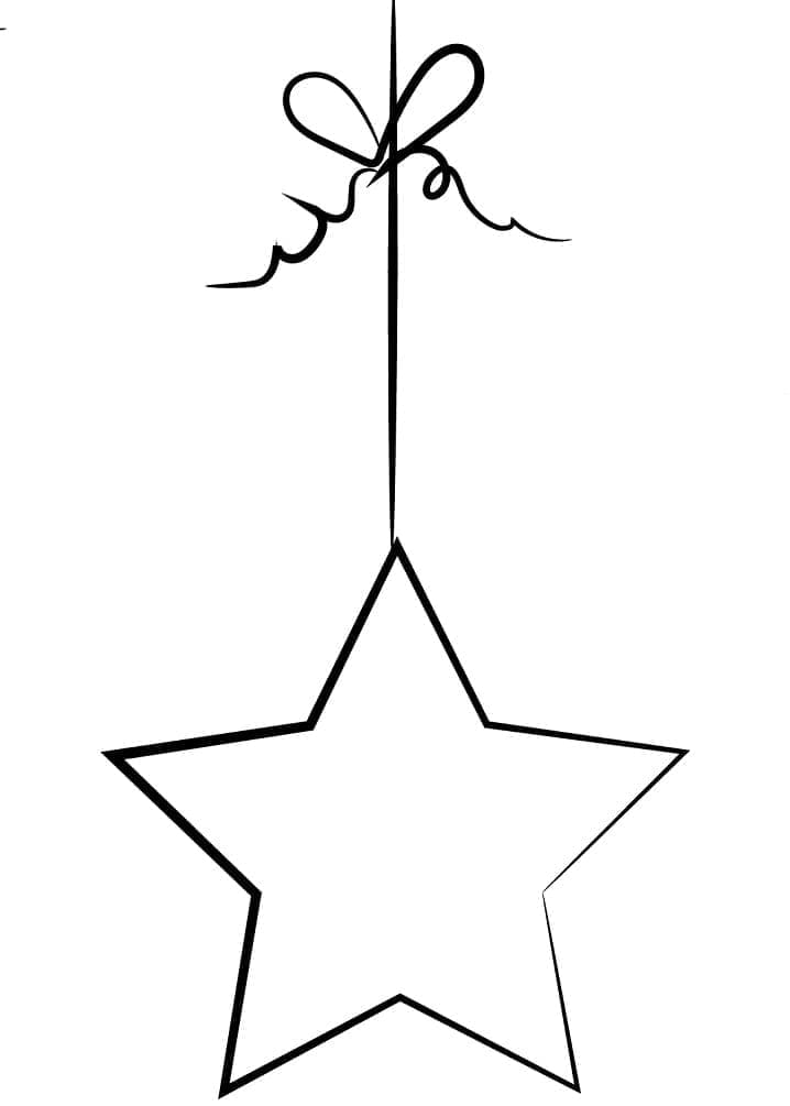 Desenho de Bola de Natal para Colorir Usando Giz de Cera