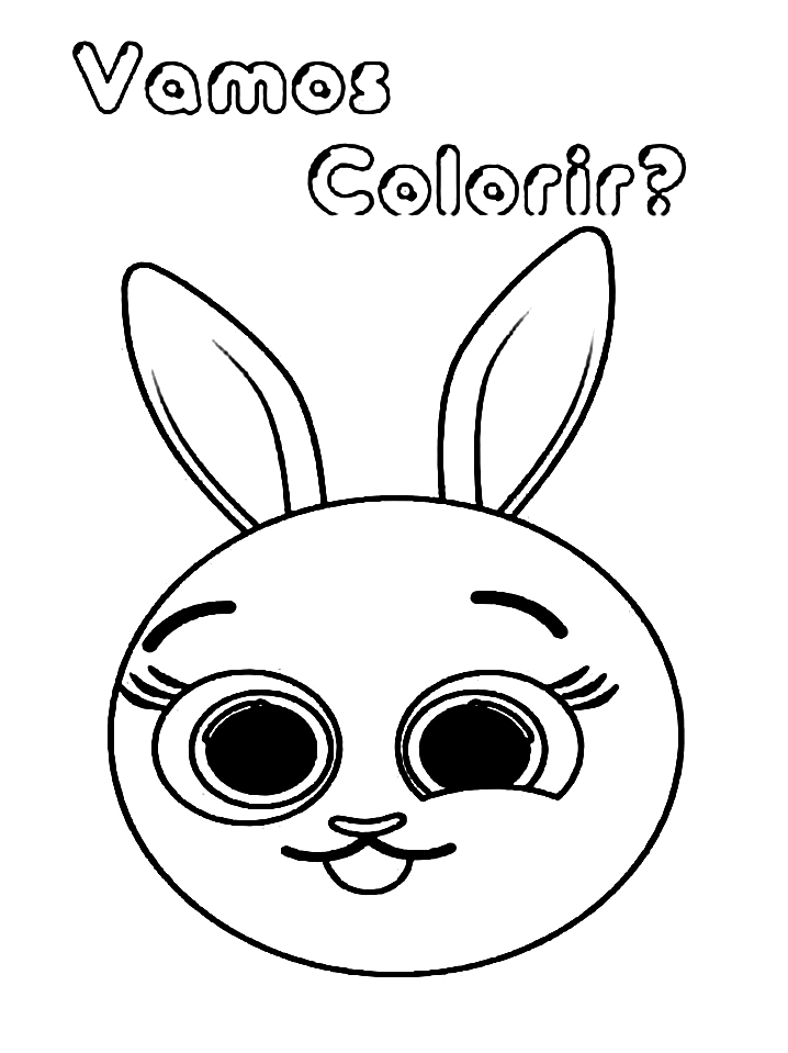 Desenho Buny de Bolofofos para Colorir