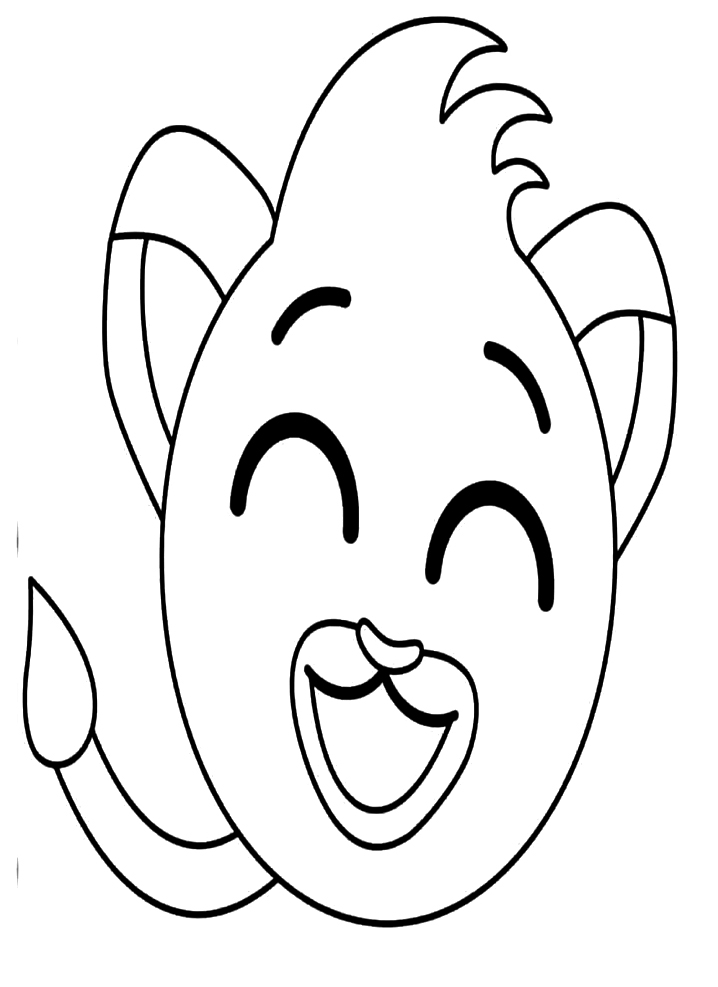 Desenho Rick Bolofofos para Colorir