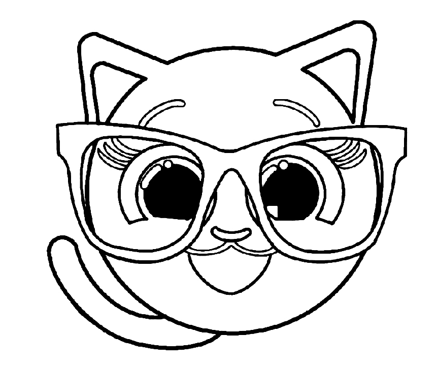 Desenho Sophie Bolofofos para Colorir em Pdf
